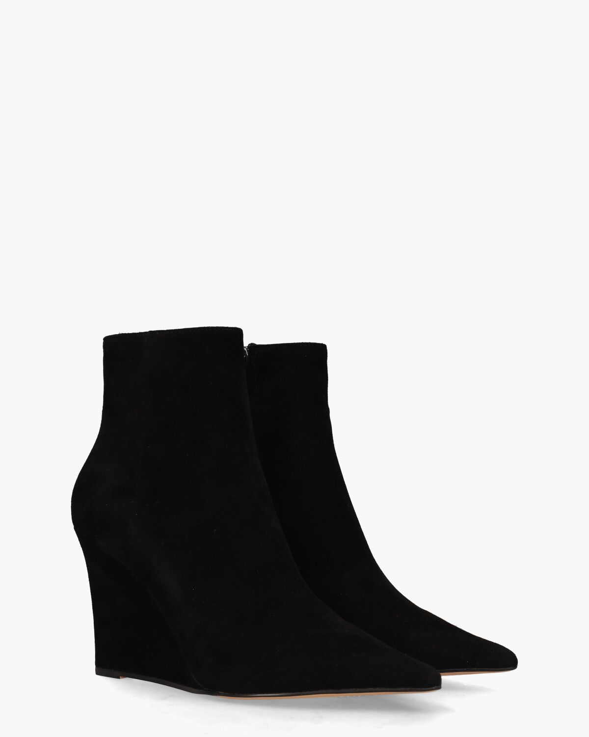 Renes Zwart Dames Enkelboots