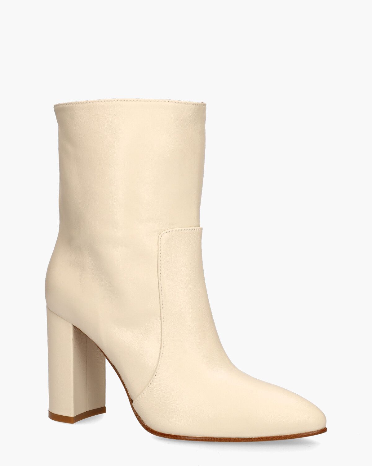 TL-12713 Off-White Damesboots