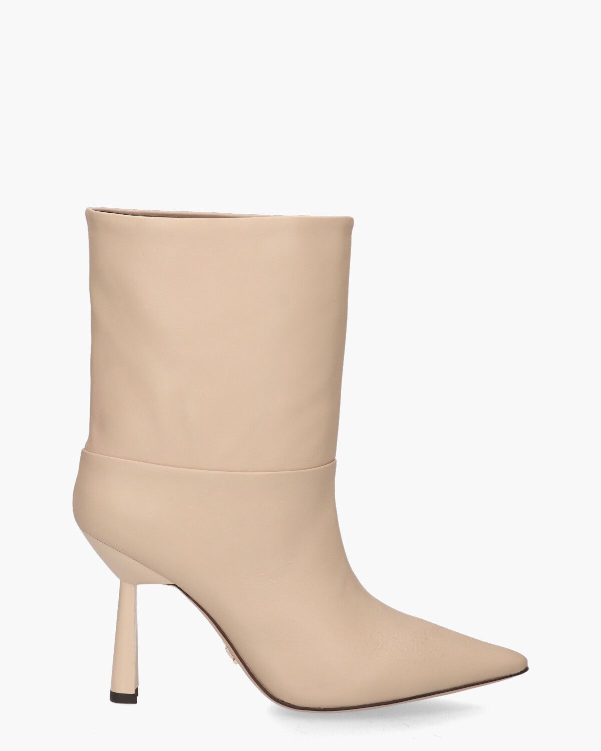 018B10BK Nude Damesboots