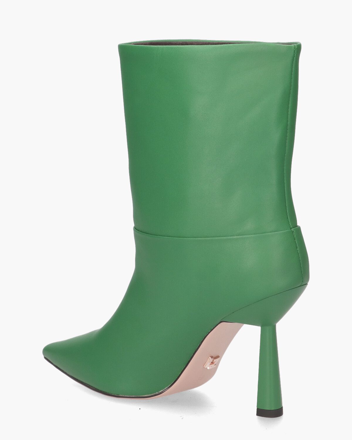018B10BK Groen Damesboots