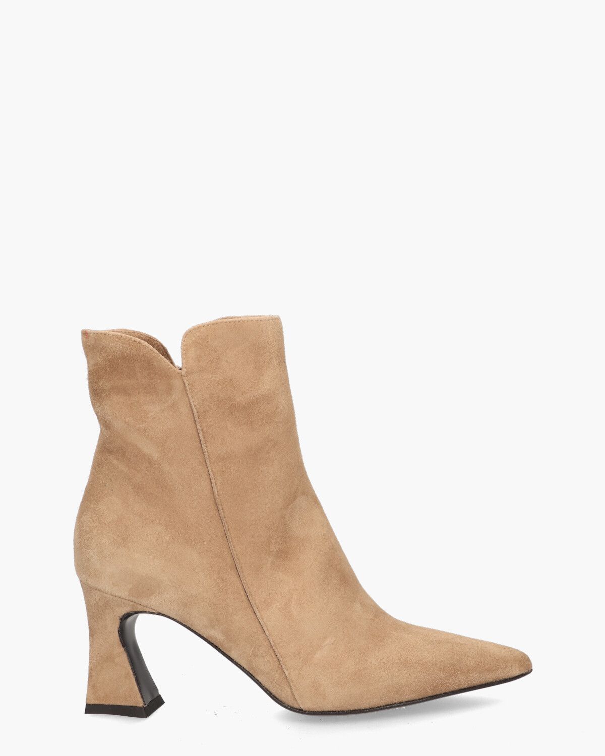 9207 Lichtbruin Dames Enkelboots