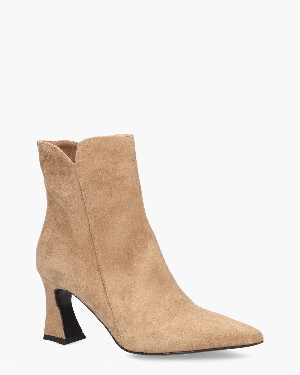 9207 Lichtbruin Dames Enkelboots