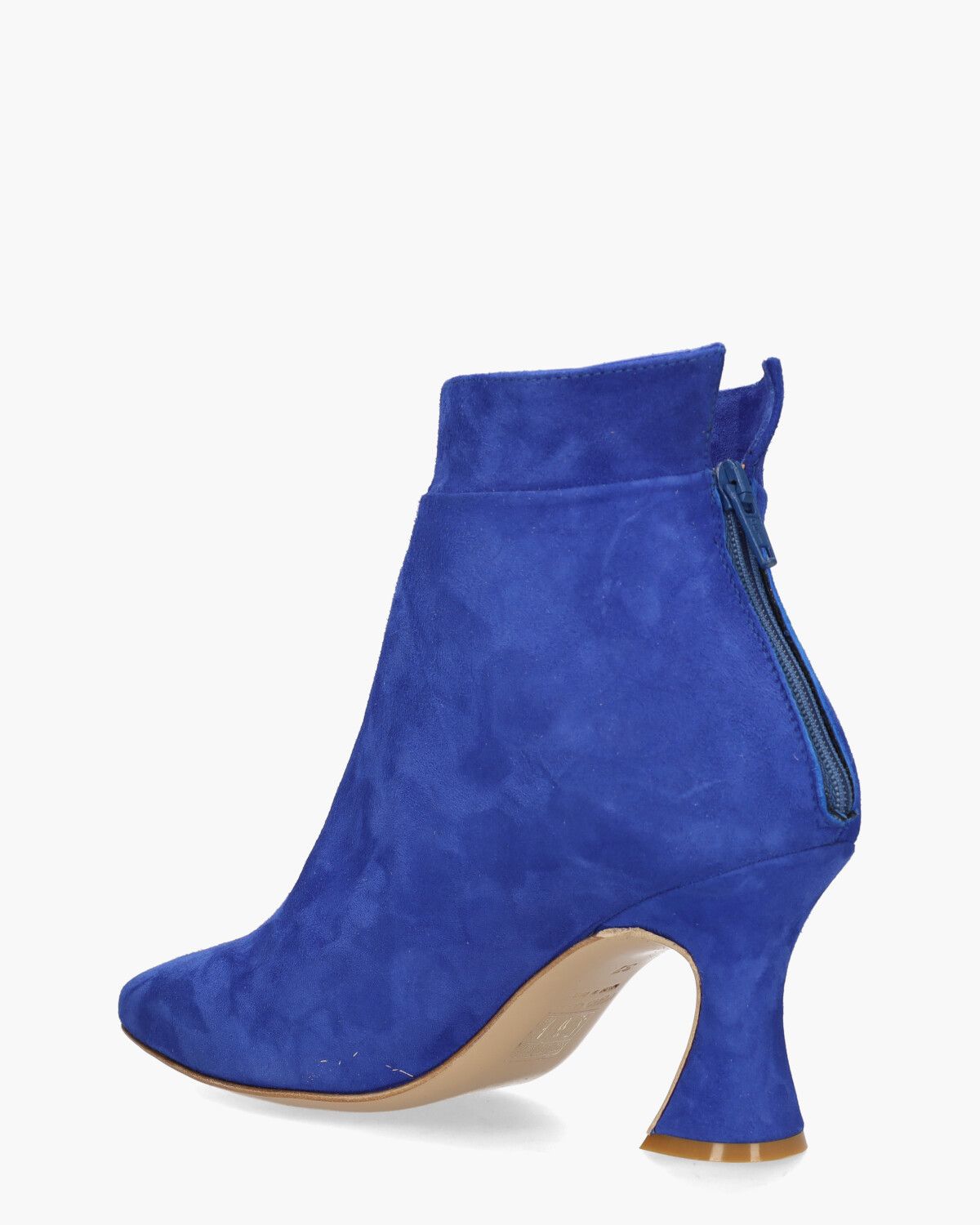  9928 Kobaltblauw Dames Enkelboots