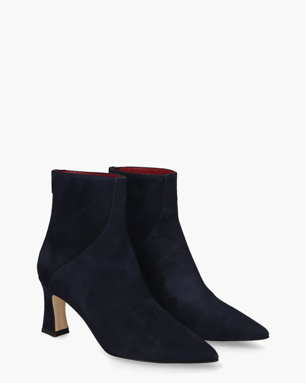 12145 Donkerblauw Dames Enkelboots