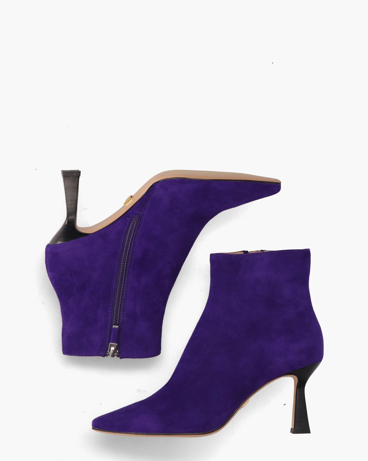 Antonieta Paars Dames Enkelboots