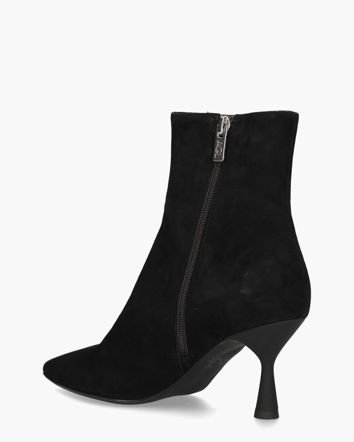 Ide Zwart Dames Enkelboots