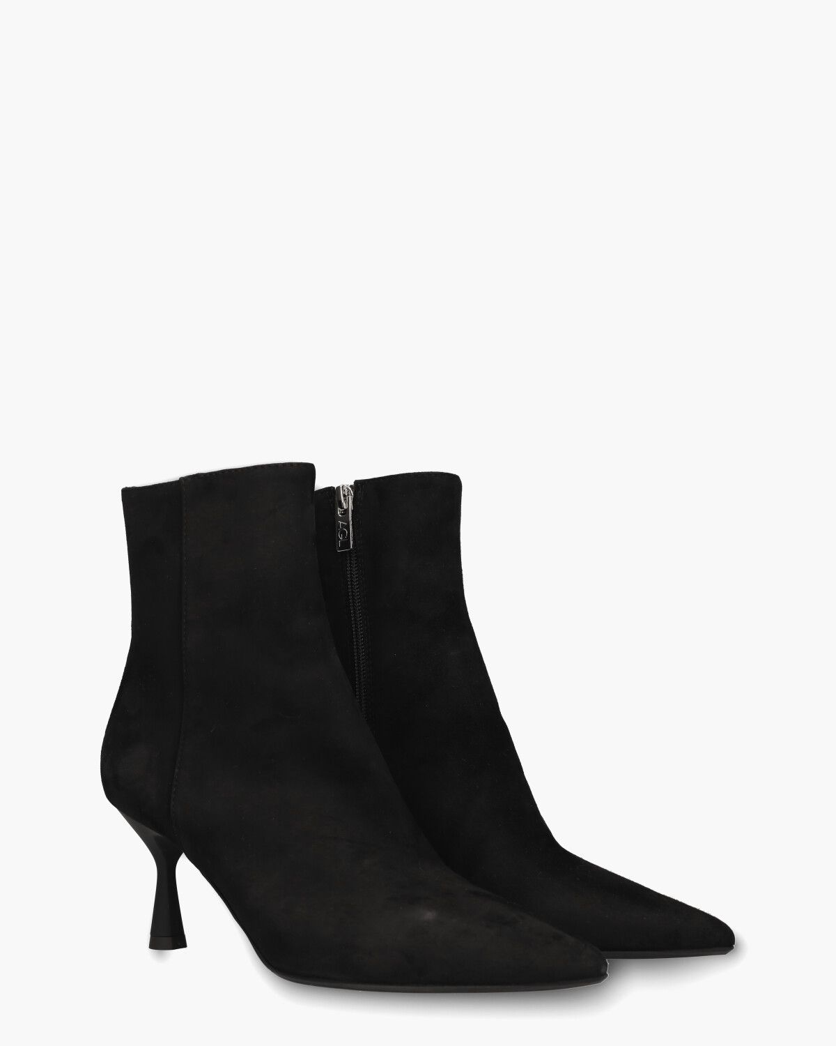 Ide Zwart Dames Enkelboots