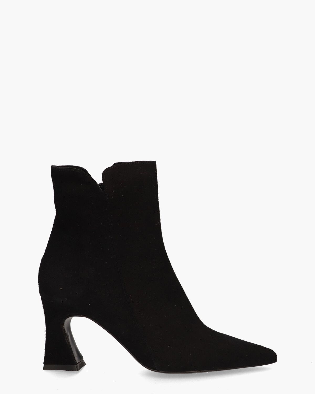 9207 Zwart Dames Enkelboots