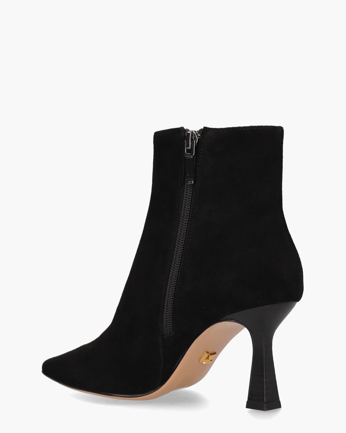 Antonieta Zwart Dames Enkelboots