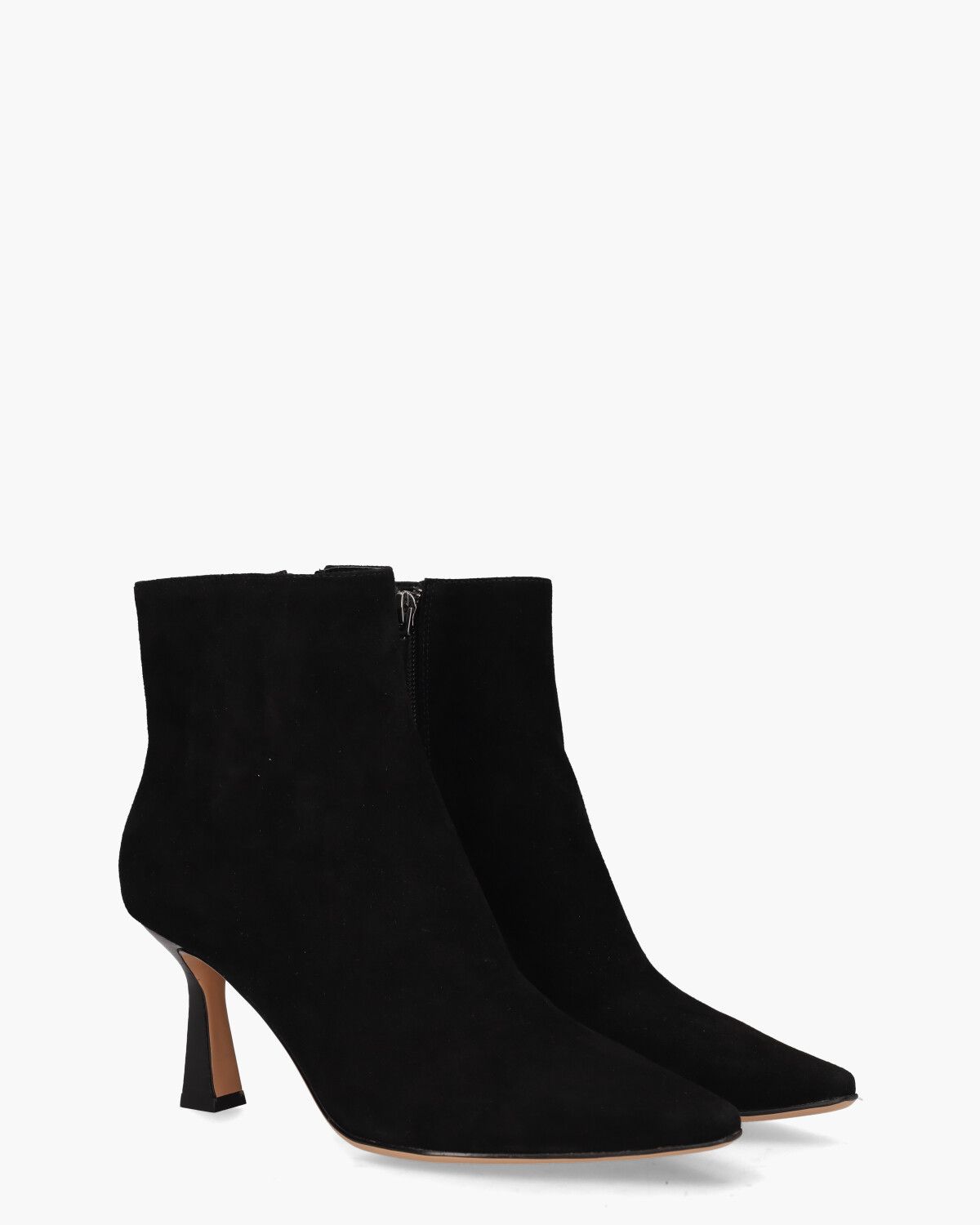 Antonieta Zwart Dames Enkelboots