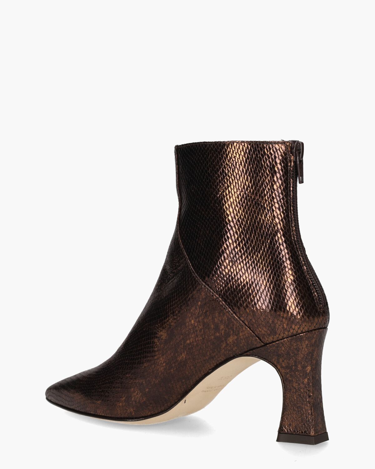 12145 Brons Dames Enkelboots