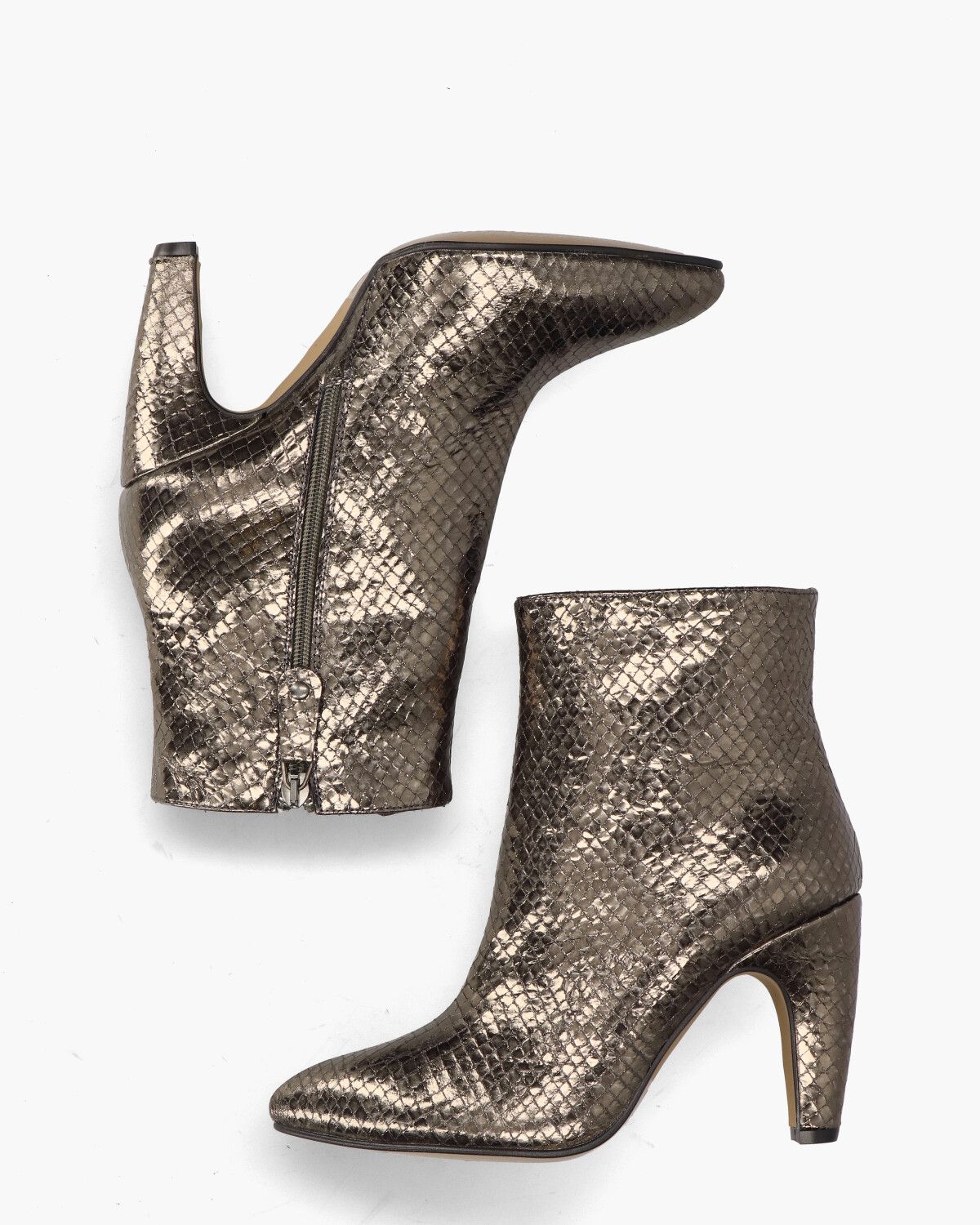 TL-21044 Taupe Dames Enkelboots