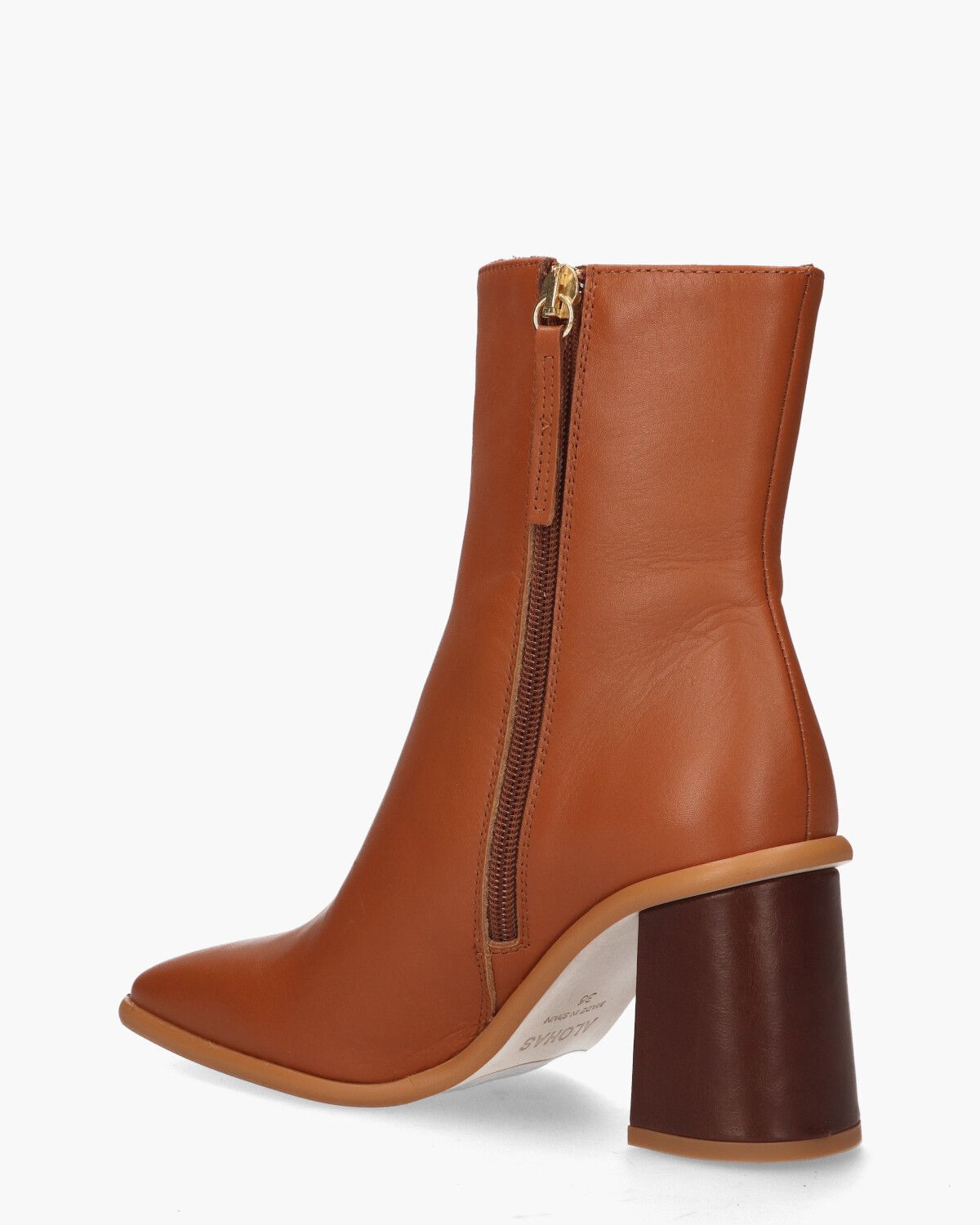 West Cape Vintage Cognac Dames Enkelboots