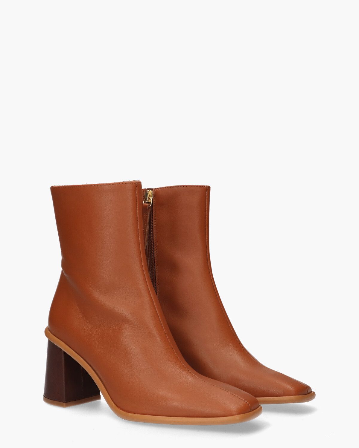 West Cape Vintage Cognac Dames Enkelboots