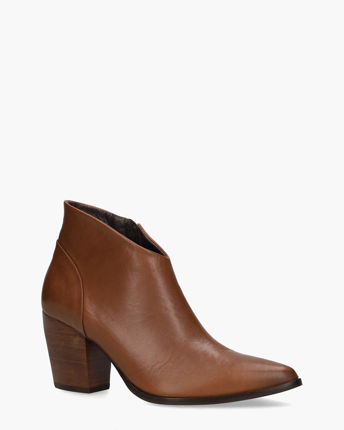 2448 Cognac Dames Enkelboots