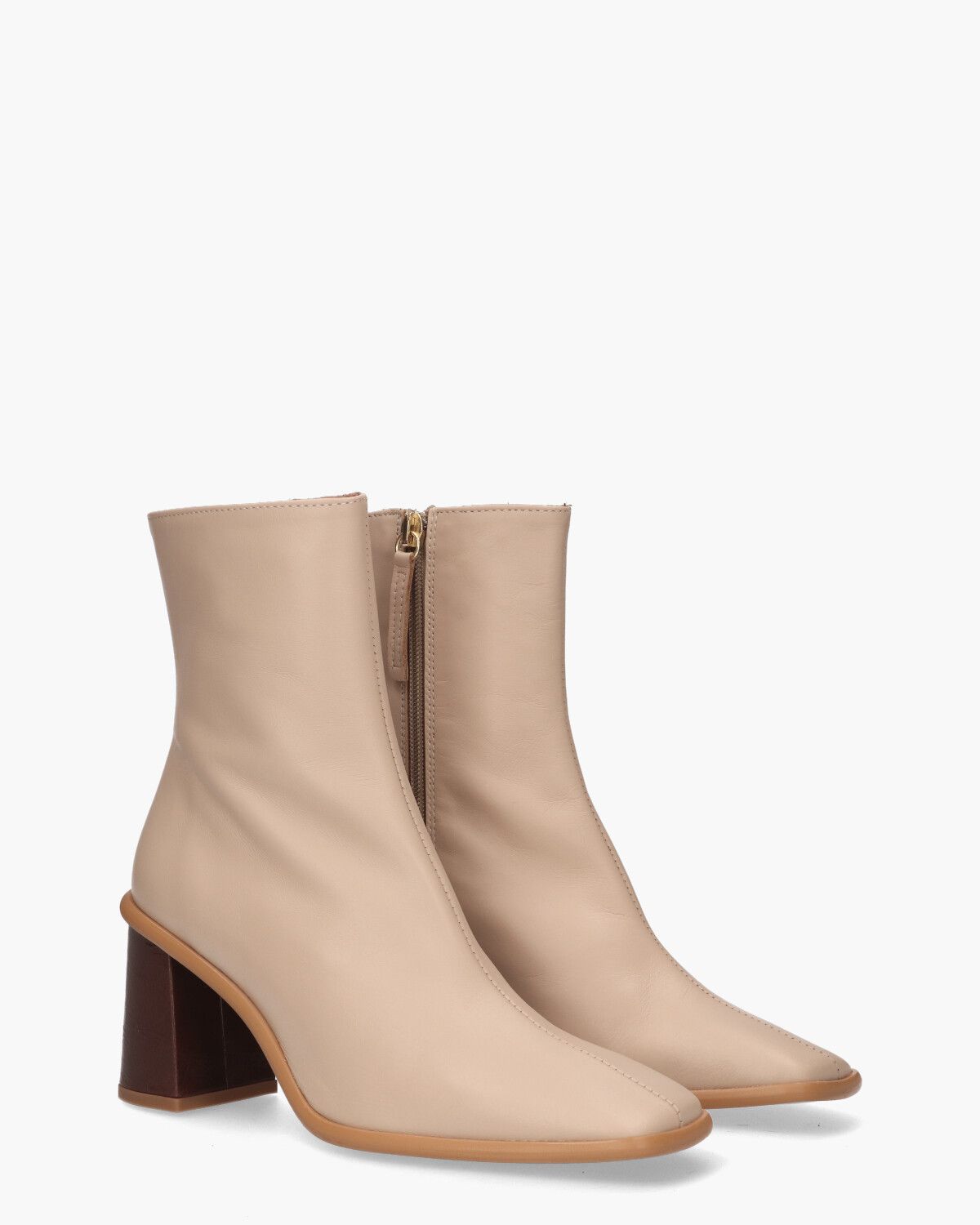 West Cape Vintage Beige Dames Enkelboots