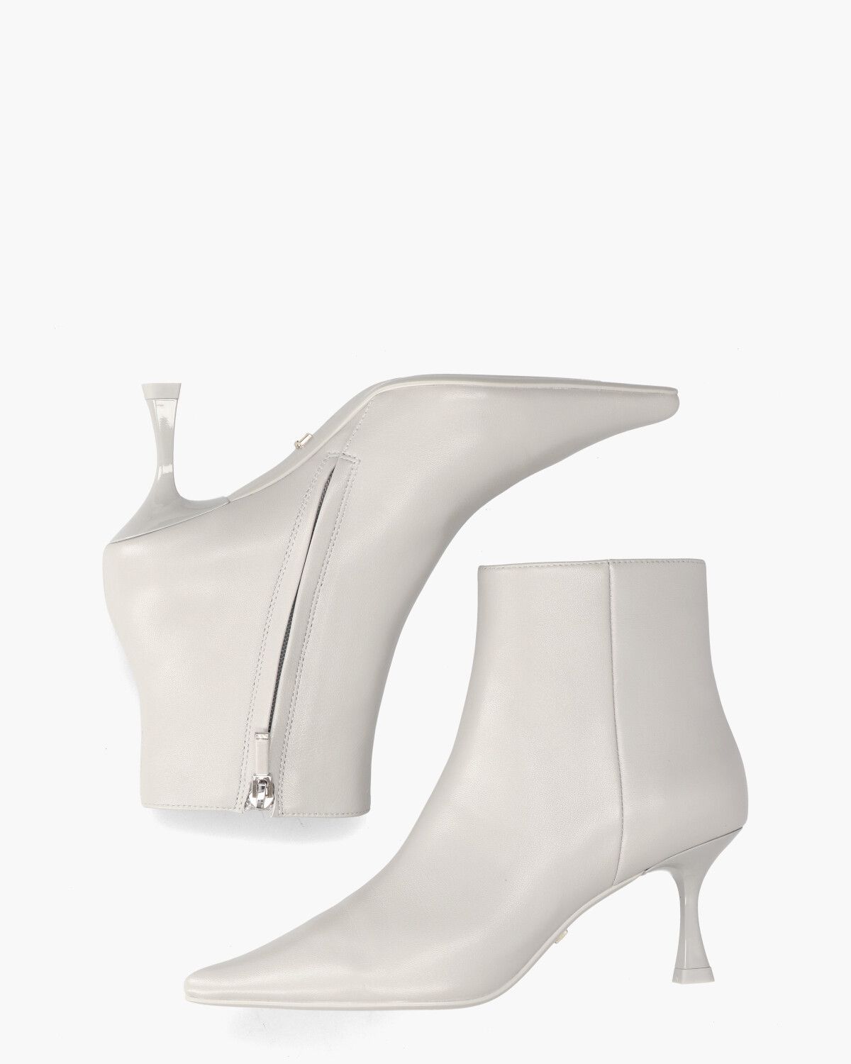 Jazmine Lichtgrijs Damesenkelboots