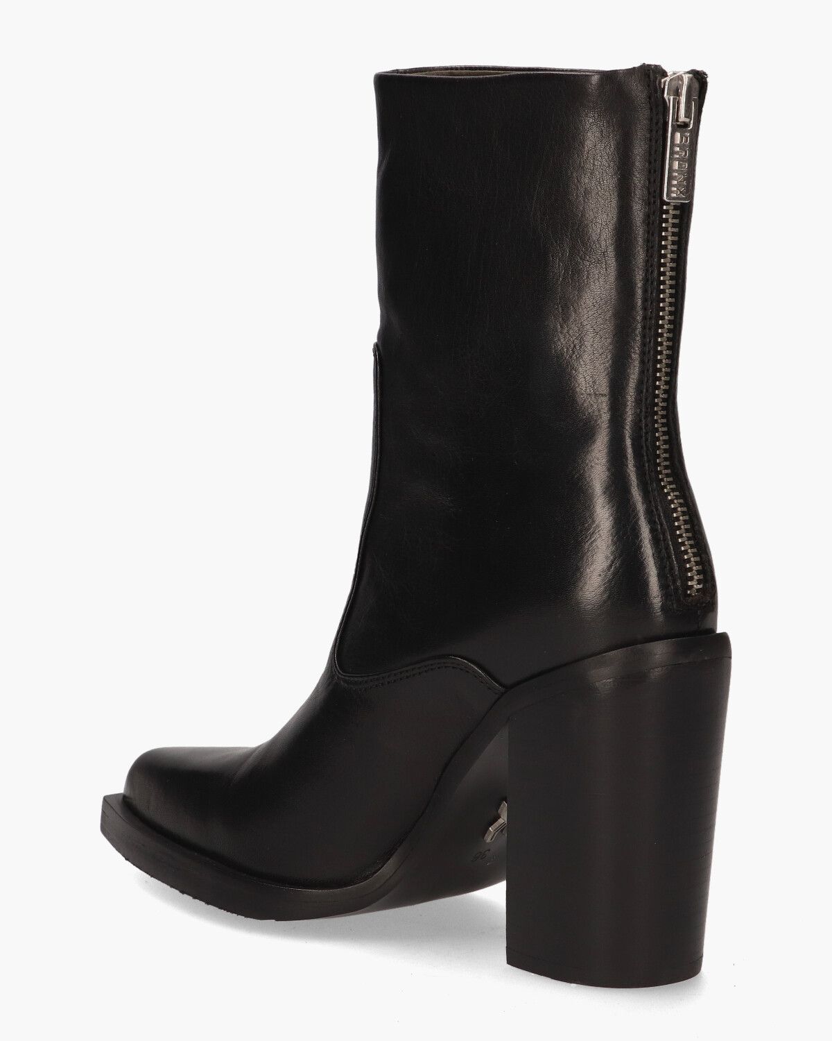 Mya-Mae Zwart Dames Enkelboots