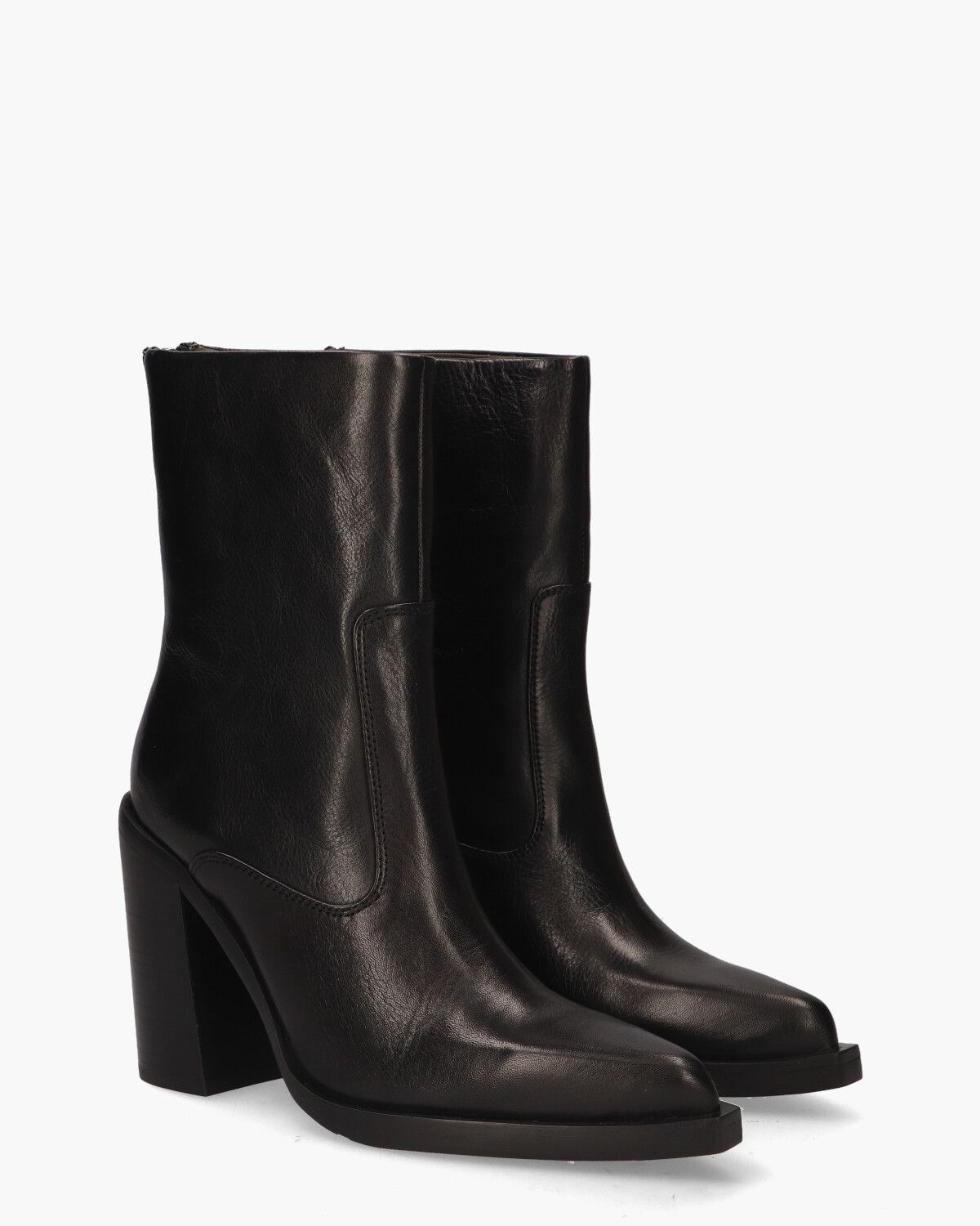 Mya-Mae Zwart Dames Enkelboots