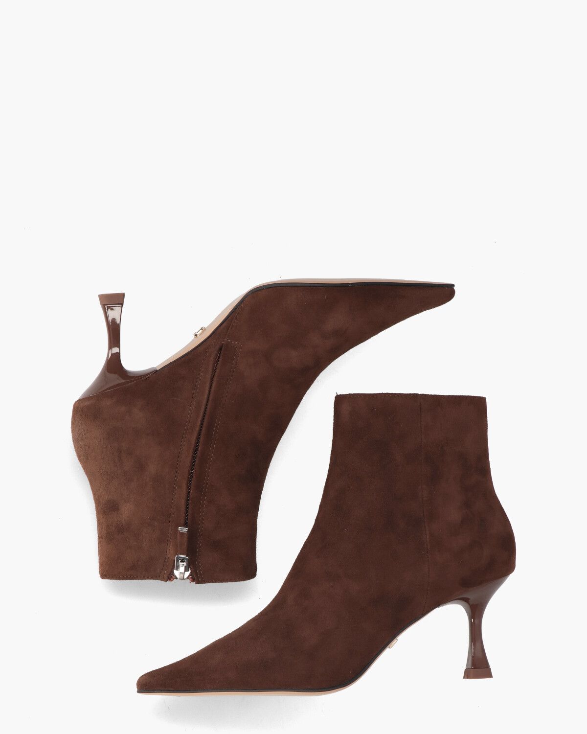 Jazmine Donkerbruin Dames Enkelboots