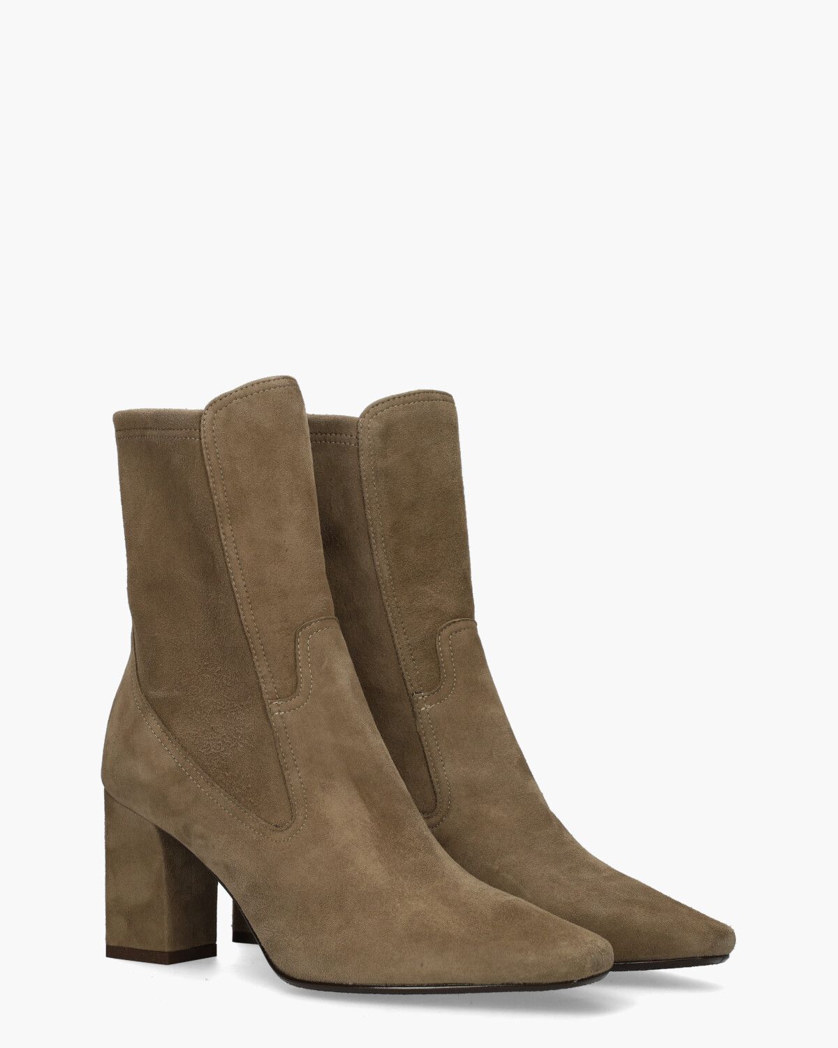 20I065 Taupe Damesboots