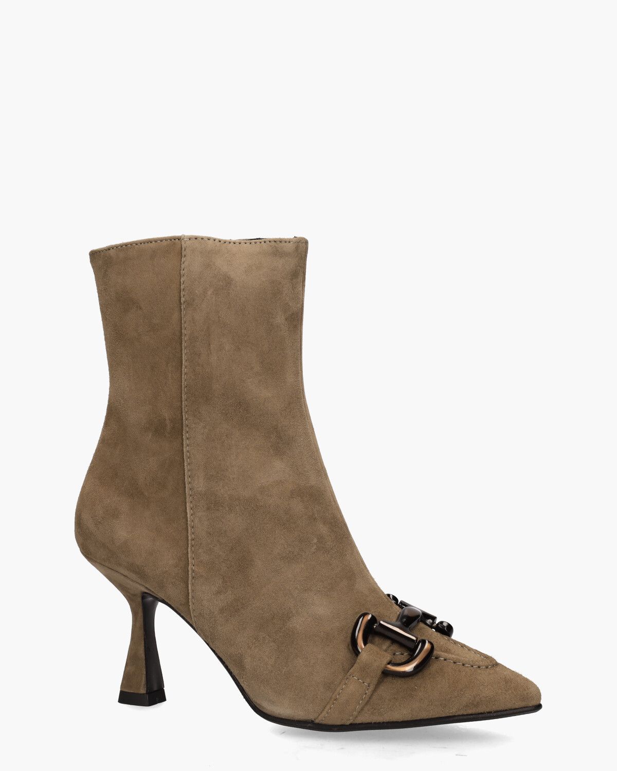 Ante Taupe Dames Enkelboots