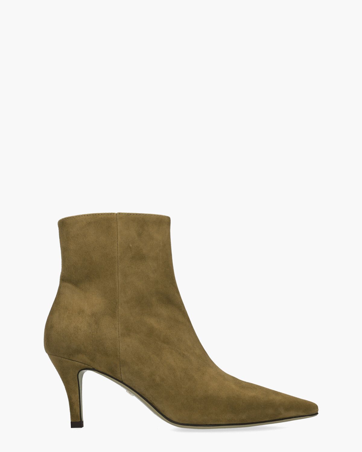 Alicia Olijfgroen Dames Enkelboots