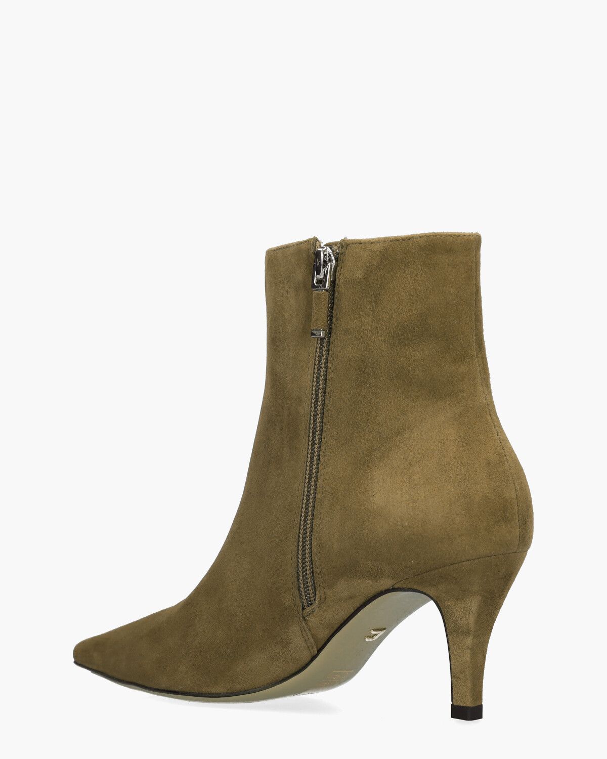 Alicia Olijfgroen Dames Enkelboots