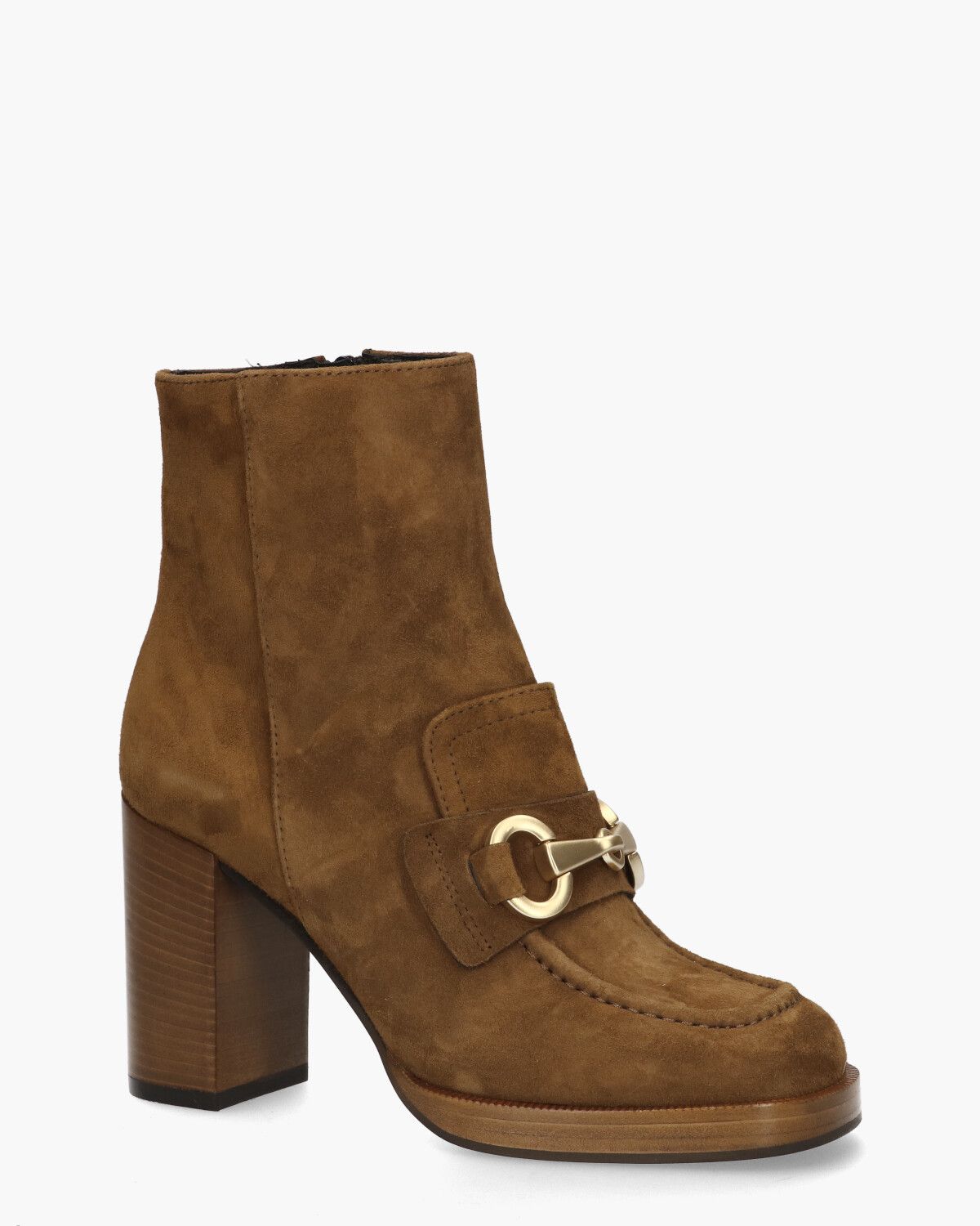 Manar Bruin Dames Enkelboots