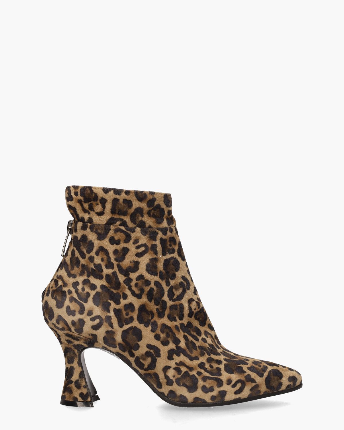 Cypres 9928 Bruin Zwart Dames Enkelboots Van Arendonk
