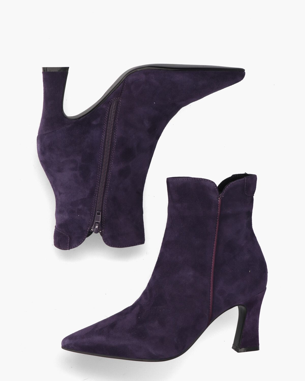 Sterre Paars Dames Enkelboots