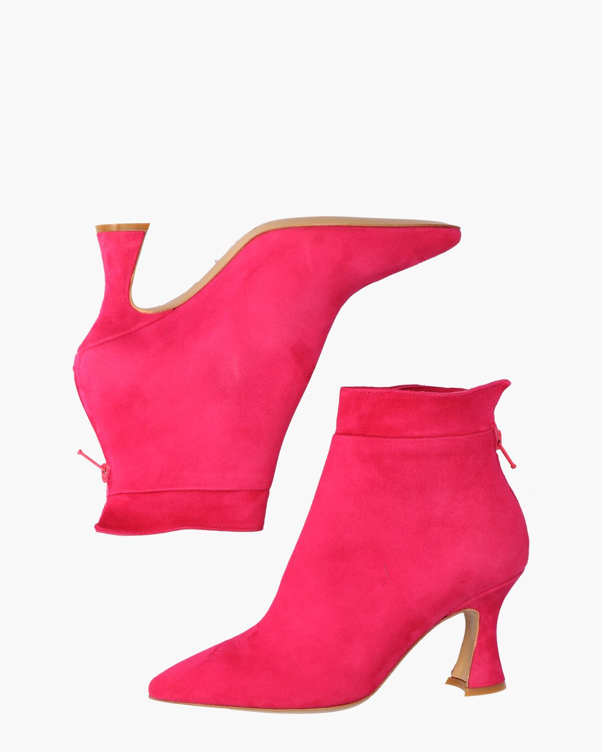 9928 Roze Dames Enkelboots