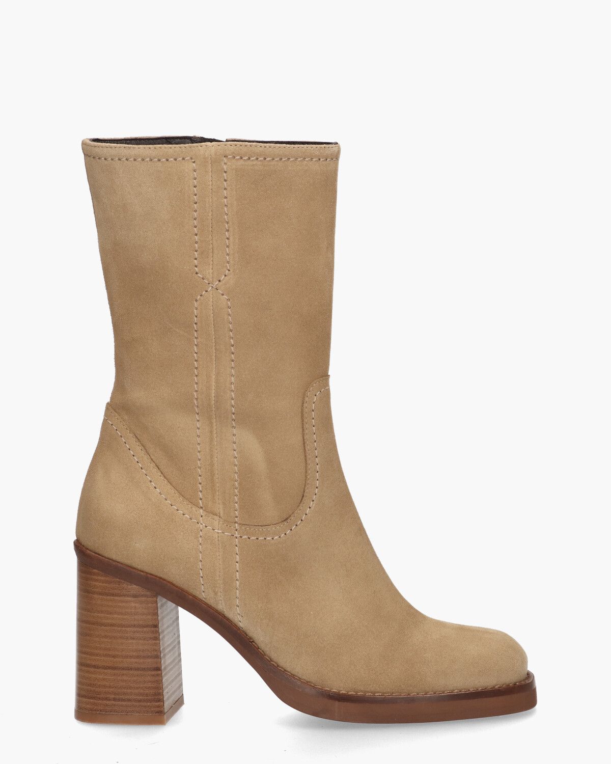 1528 Beige Damesboots