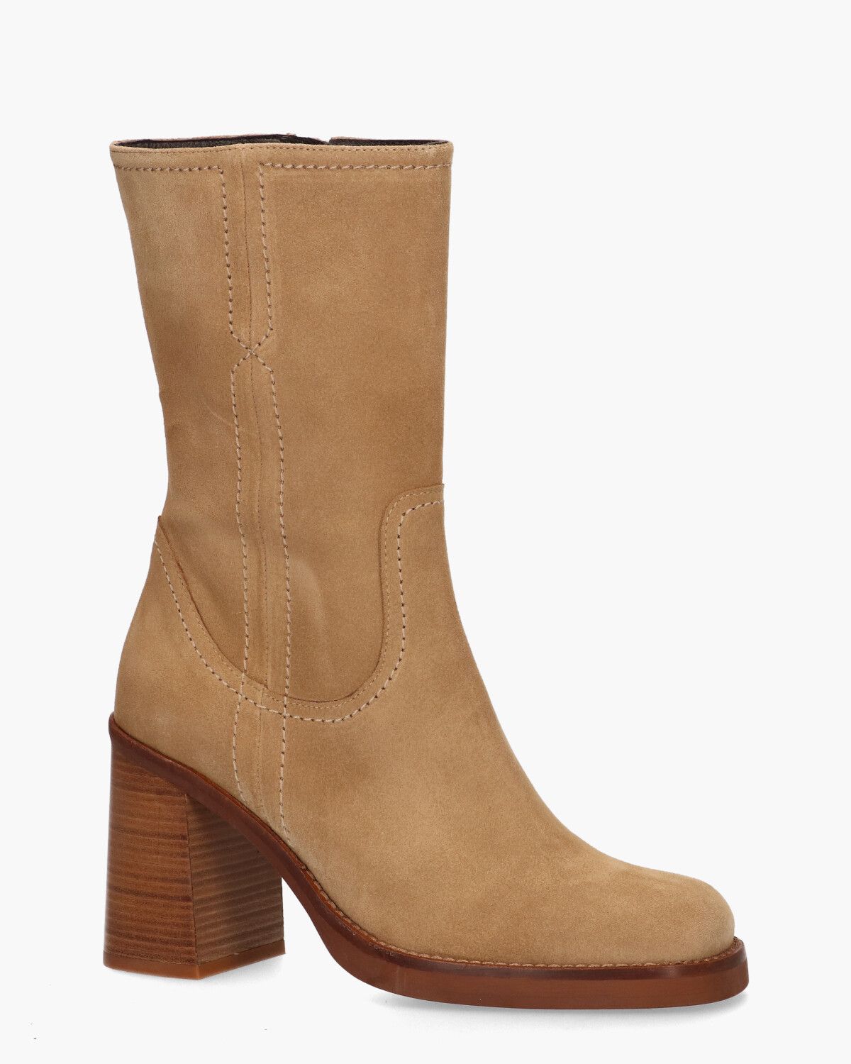 1528 Beige Damesboots