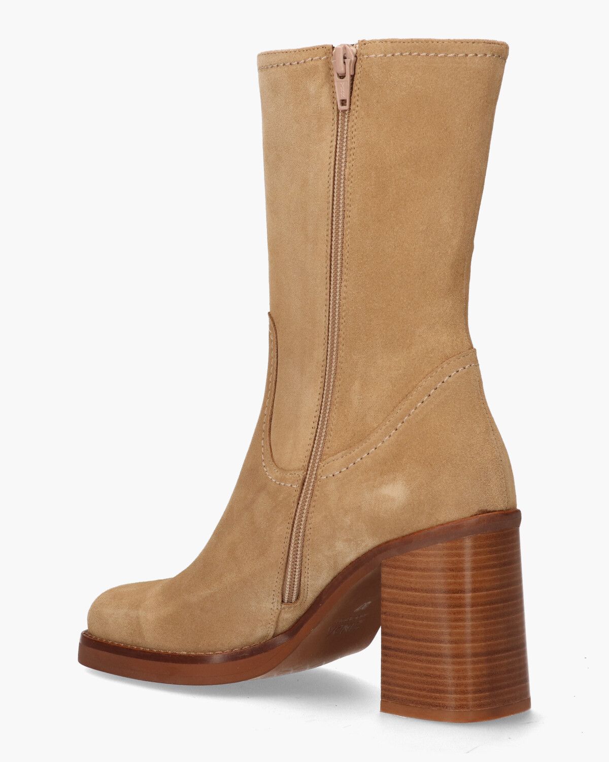 1528 Beige Damesboots
