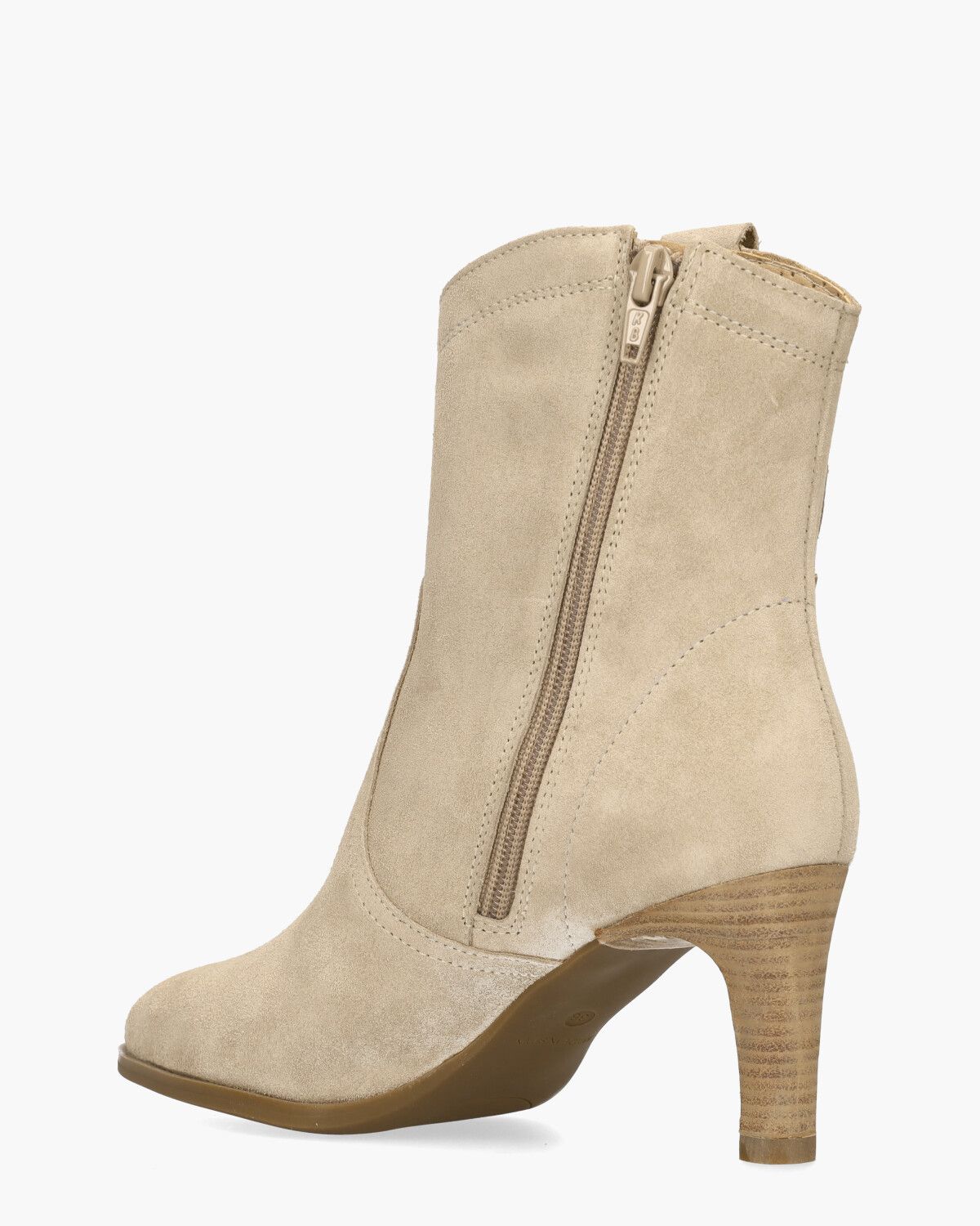 5356 Beige Dames Enkelboots