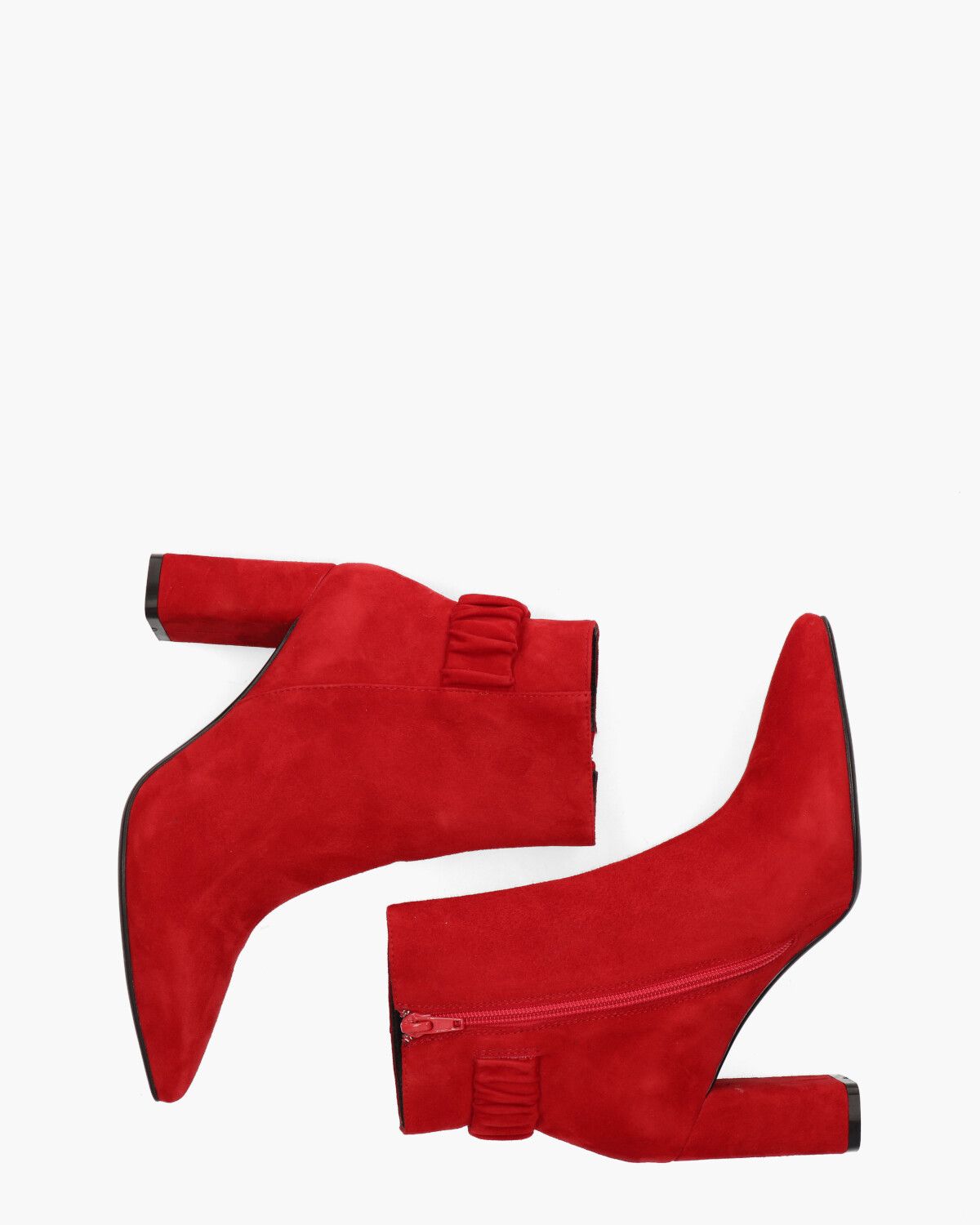 Naima Rood Dames Enkelboots