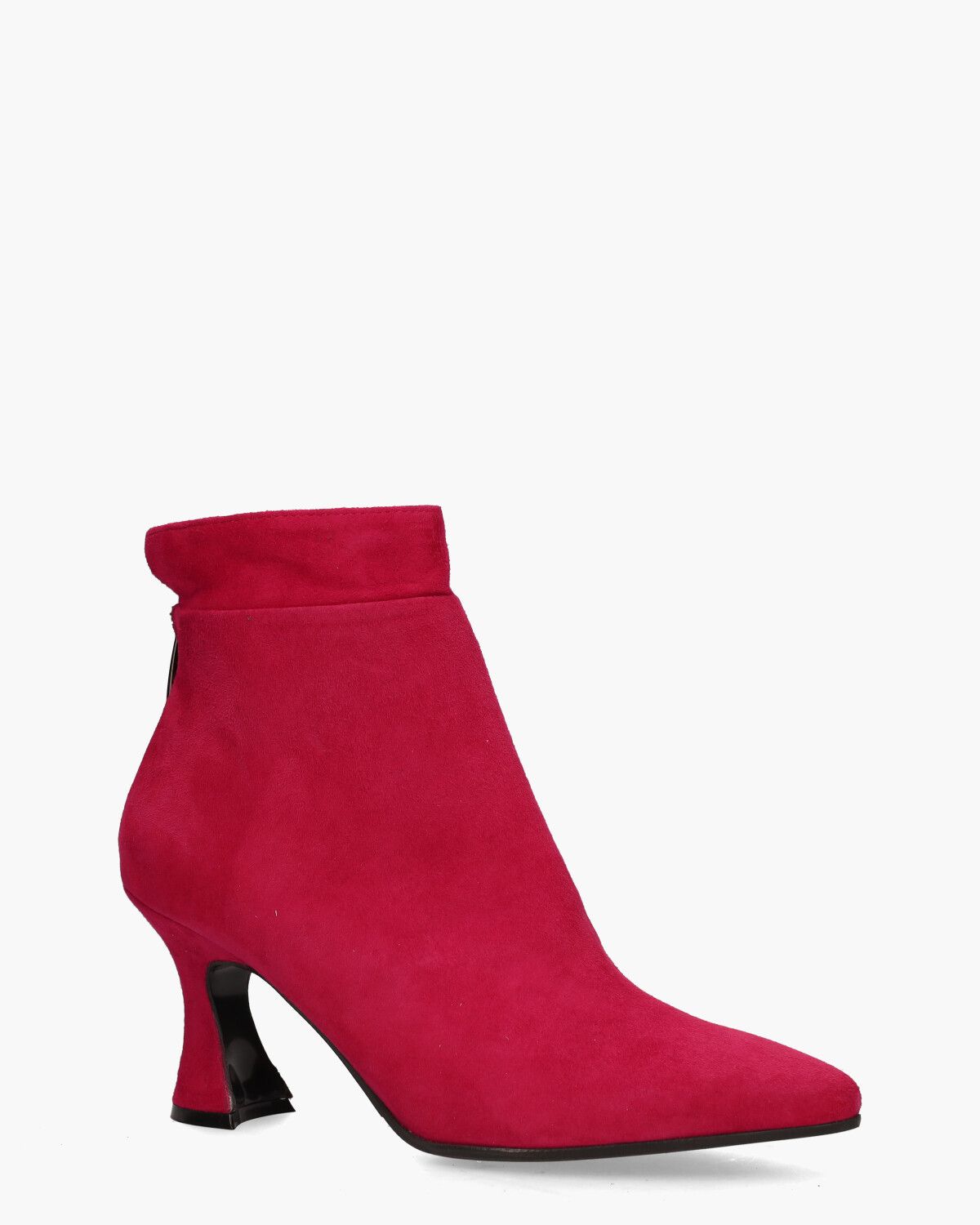 9928 Rood Dames Enkelboots