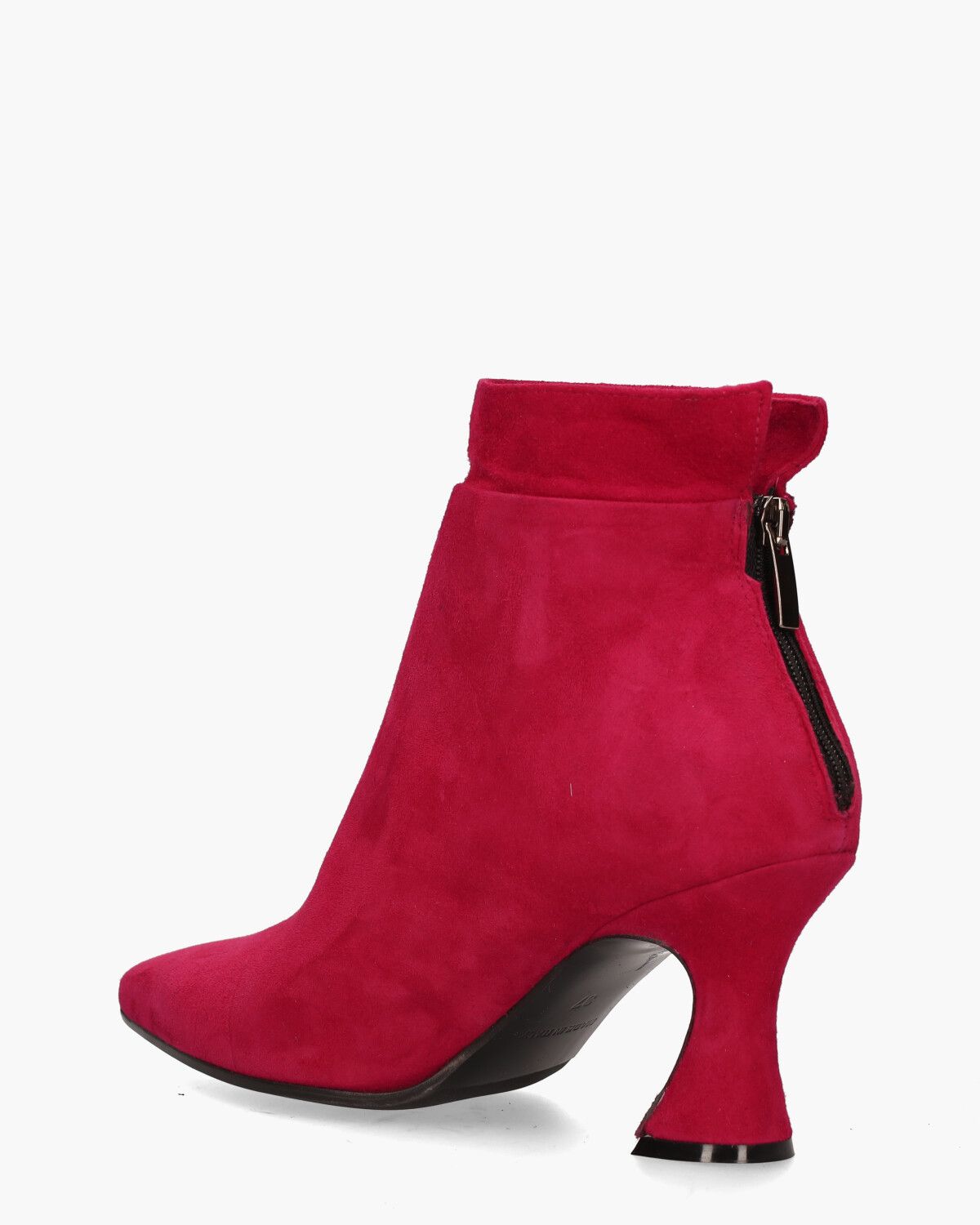 9928 Rood Dames Enkelboots