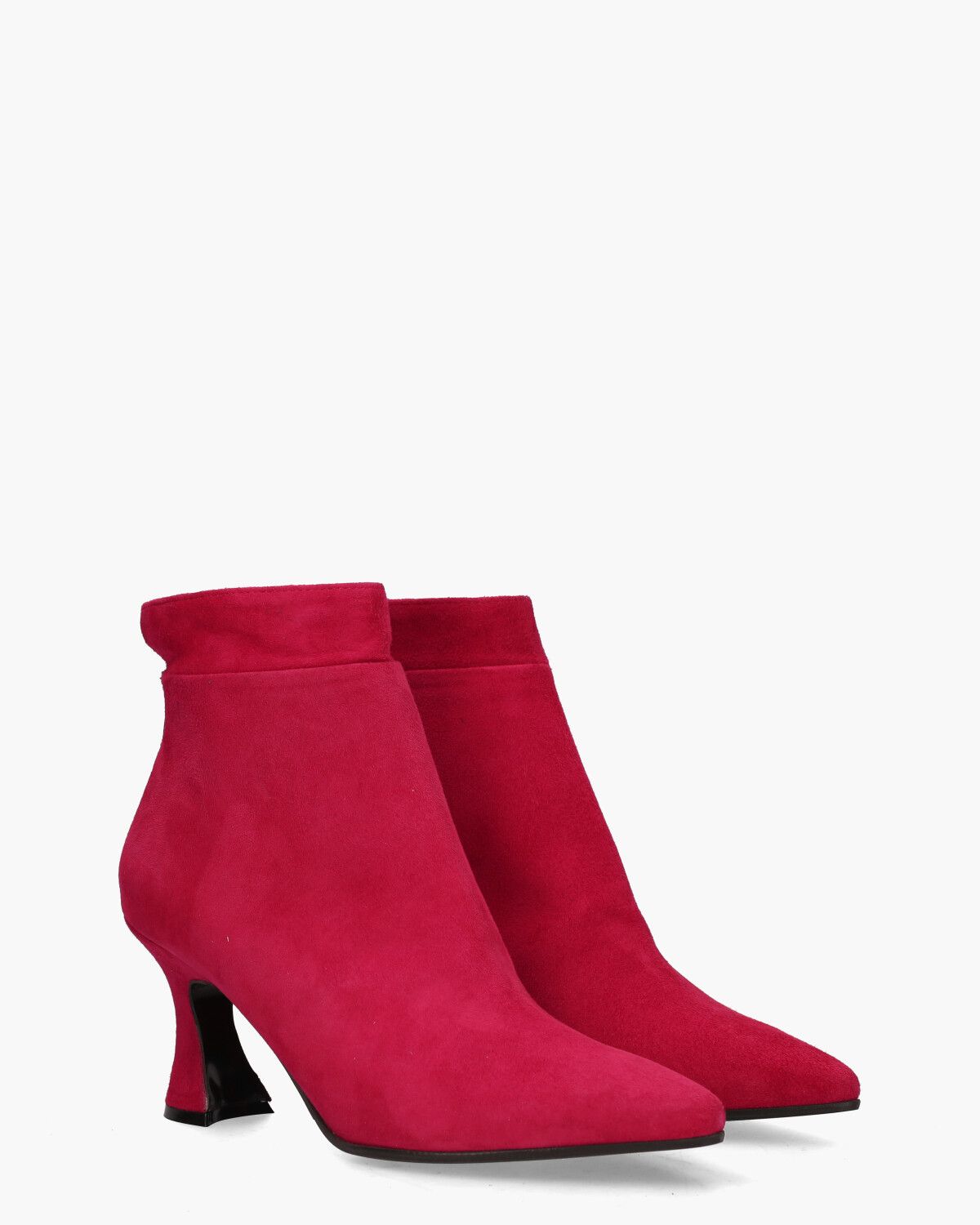 9928 Rood Dames Enkelboots