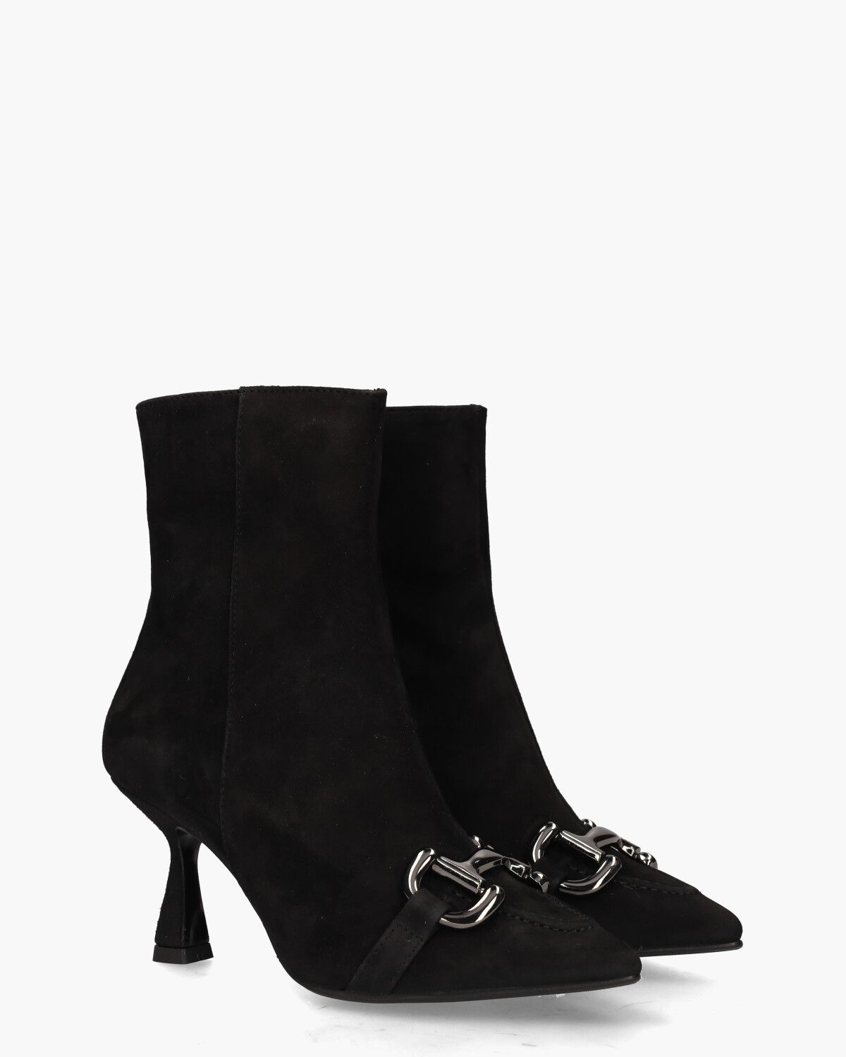Ante Zwart Dames Enkelboots