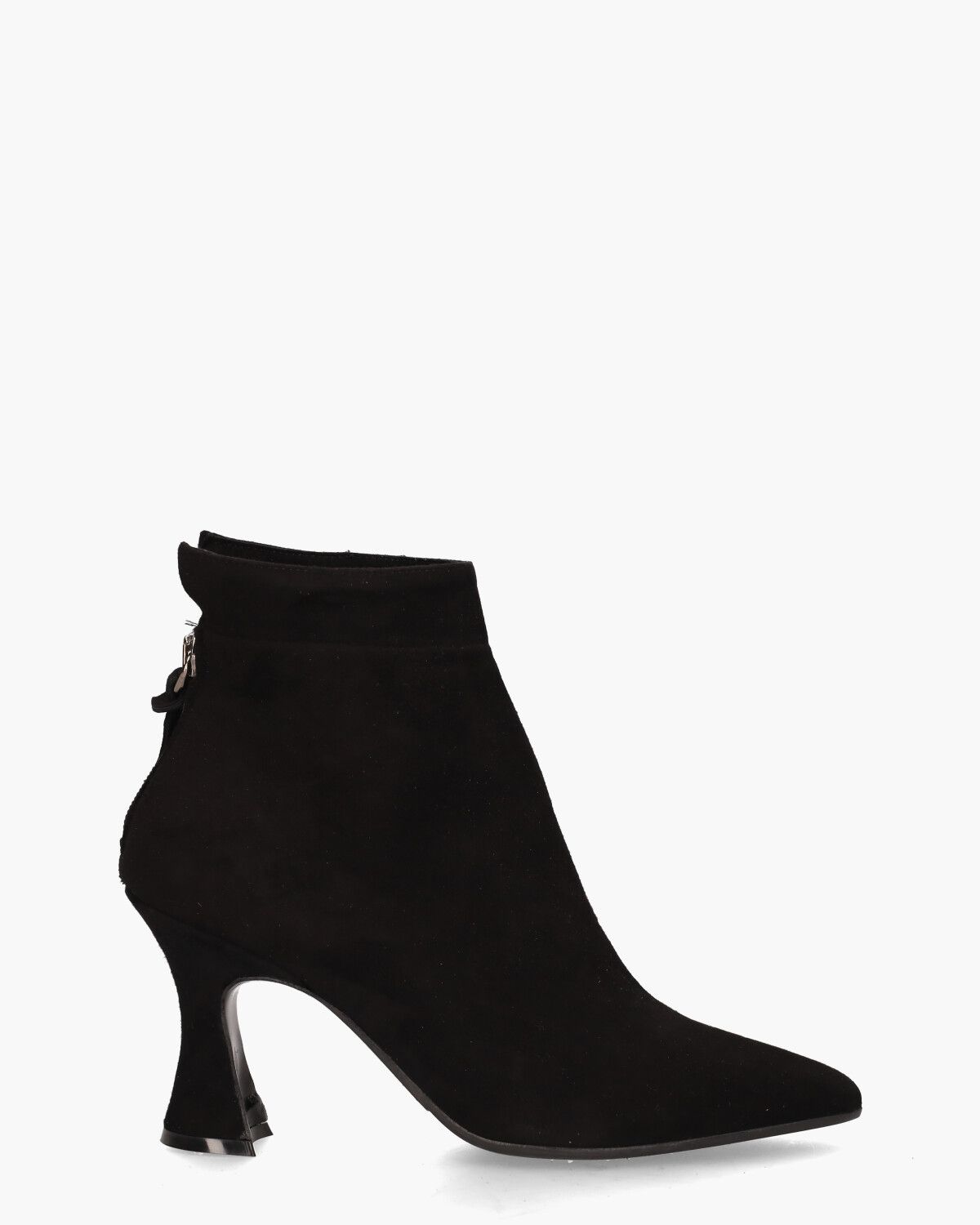 9928 Zwart Dames Enkelboots
