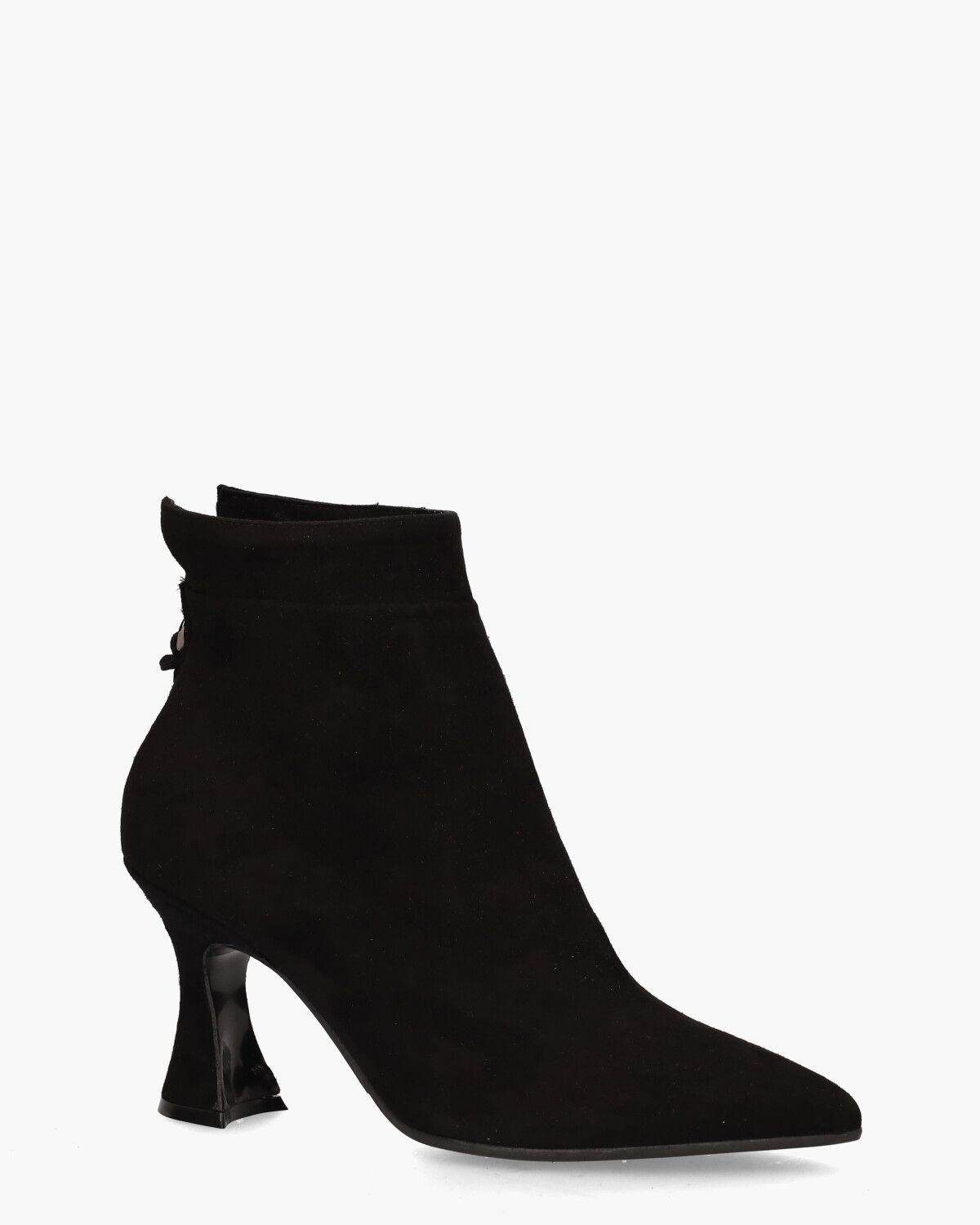 9928 Zwart Dames Enkelboots