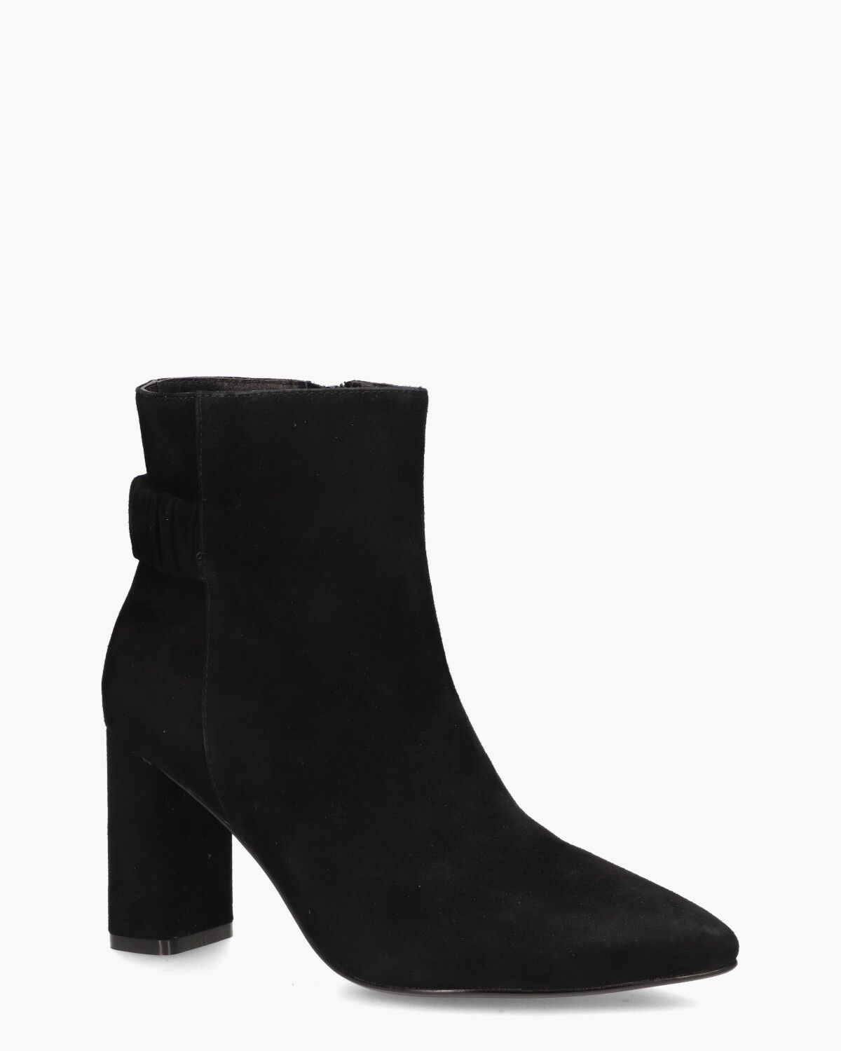 Naima Zwart Dames Enkelboots