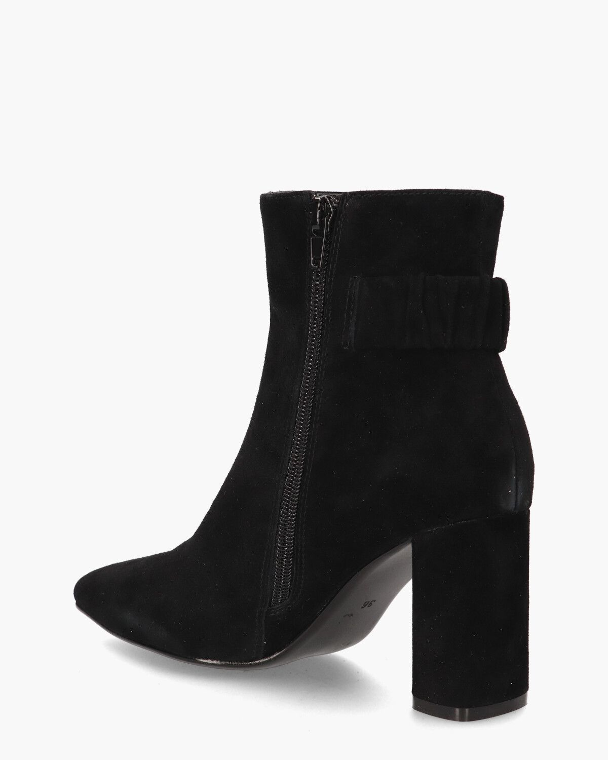Naima Zwart Dames Enkelboots