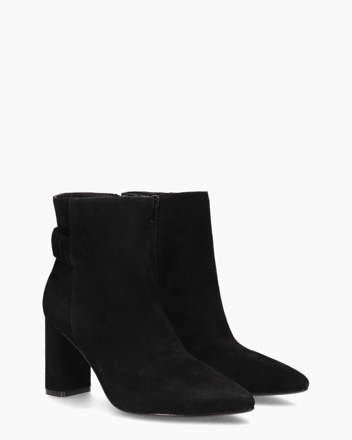 Naima Zwart Dames Enkelboots