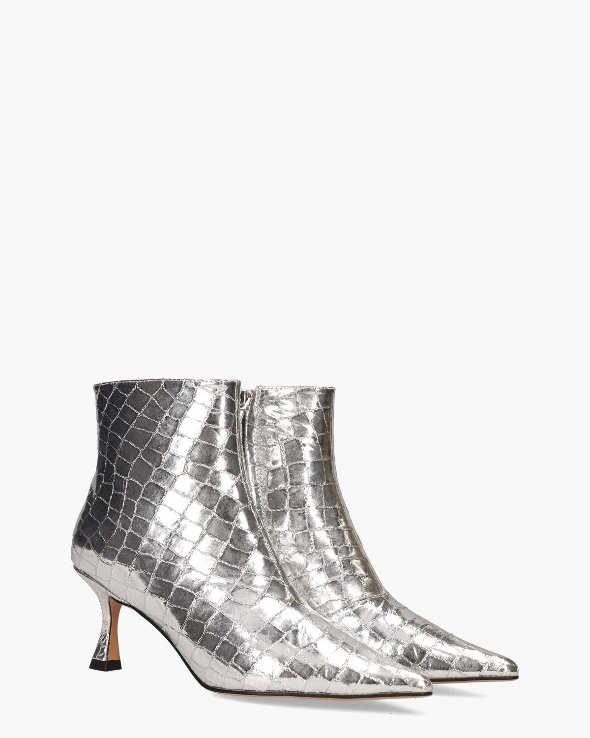 Jazmine Zilver Dames Enkelboots