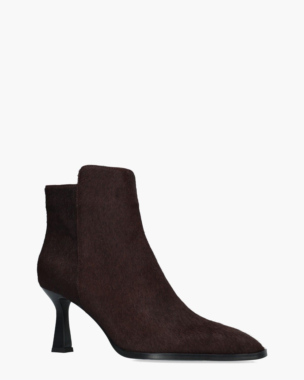 Solenne Bordeauxrood Dames Enkelboots