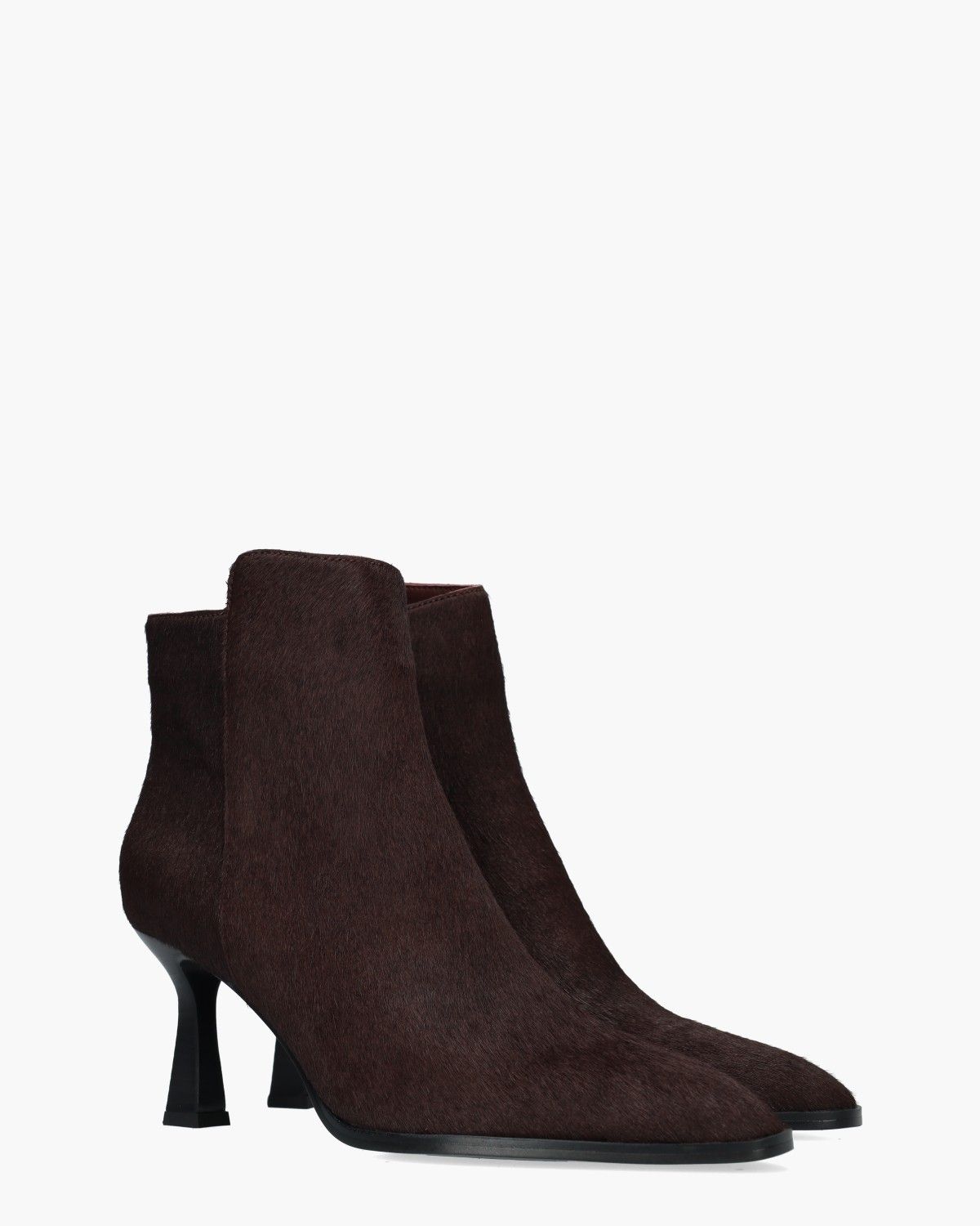 Solenne Bordeauxrood Dames Enkelboots