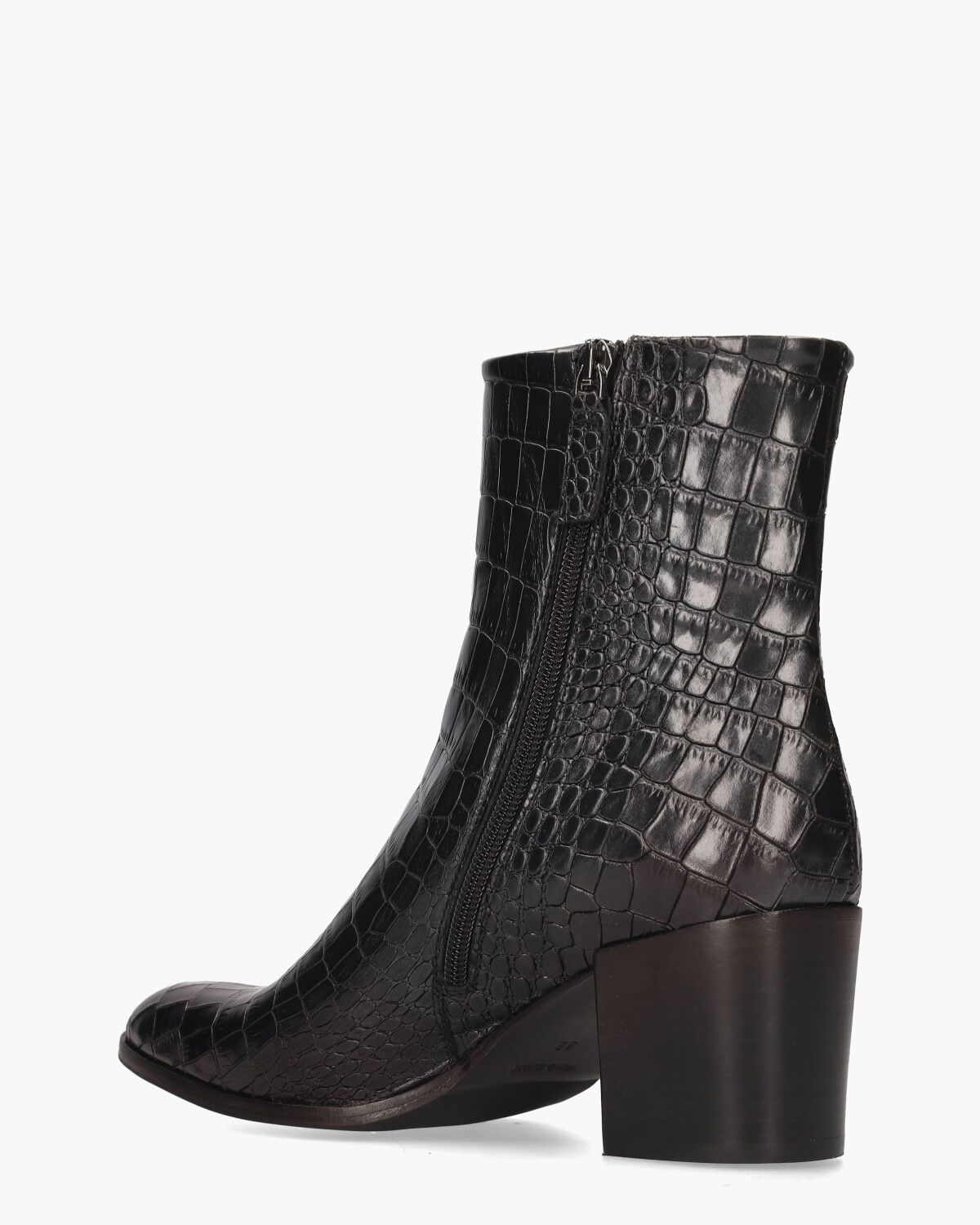 Venla Donkergrijs Dames Enkelboots